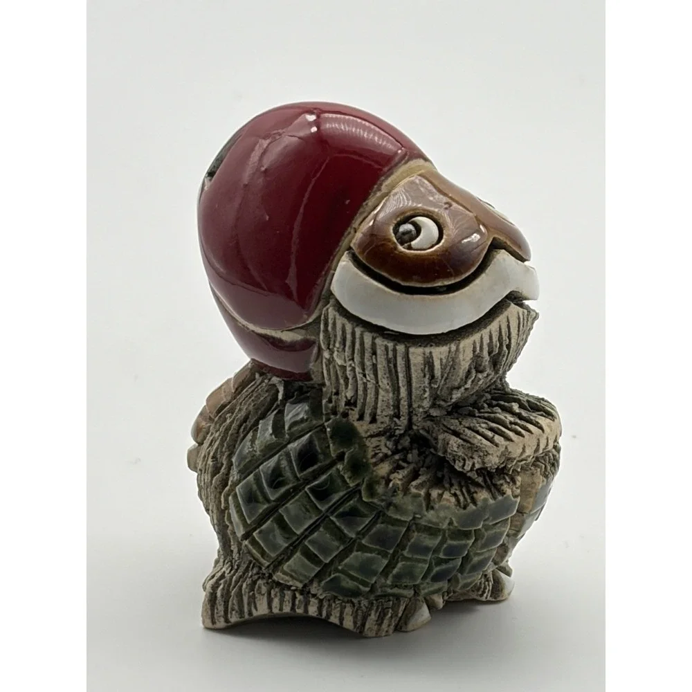 Vintage Artesanía Rinconada Parrot Retired Figurine Papagayo Uruguay Perfect